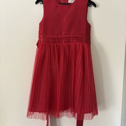 Nannette Kids Festive Holiday Red Girls Dress, Size 6X