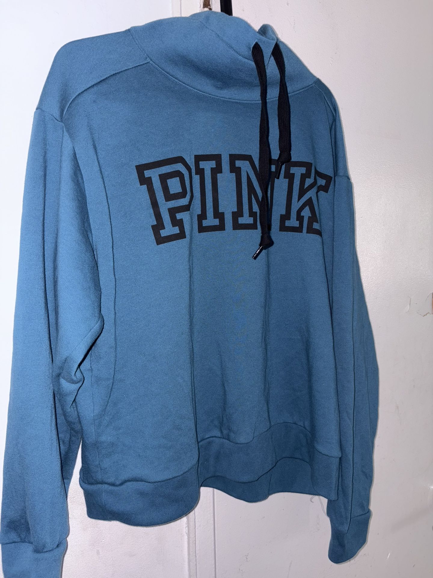 Pink Victoria Secret Sweatshirt With Tunnel Neck