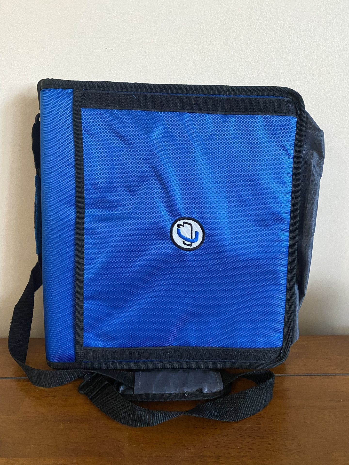 New Royal Blue Case It 2” D-Ring Zipper Binder, LT-207