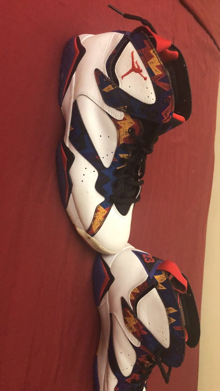 Air Jordan 7s “Nothing But Net” or “Sweater 7s”