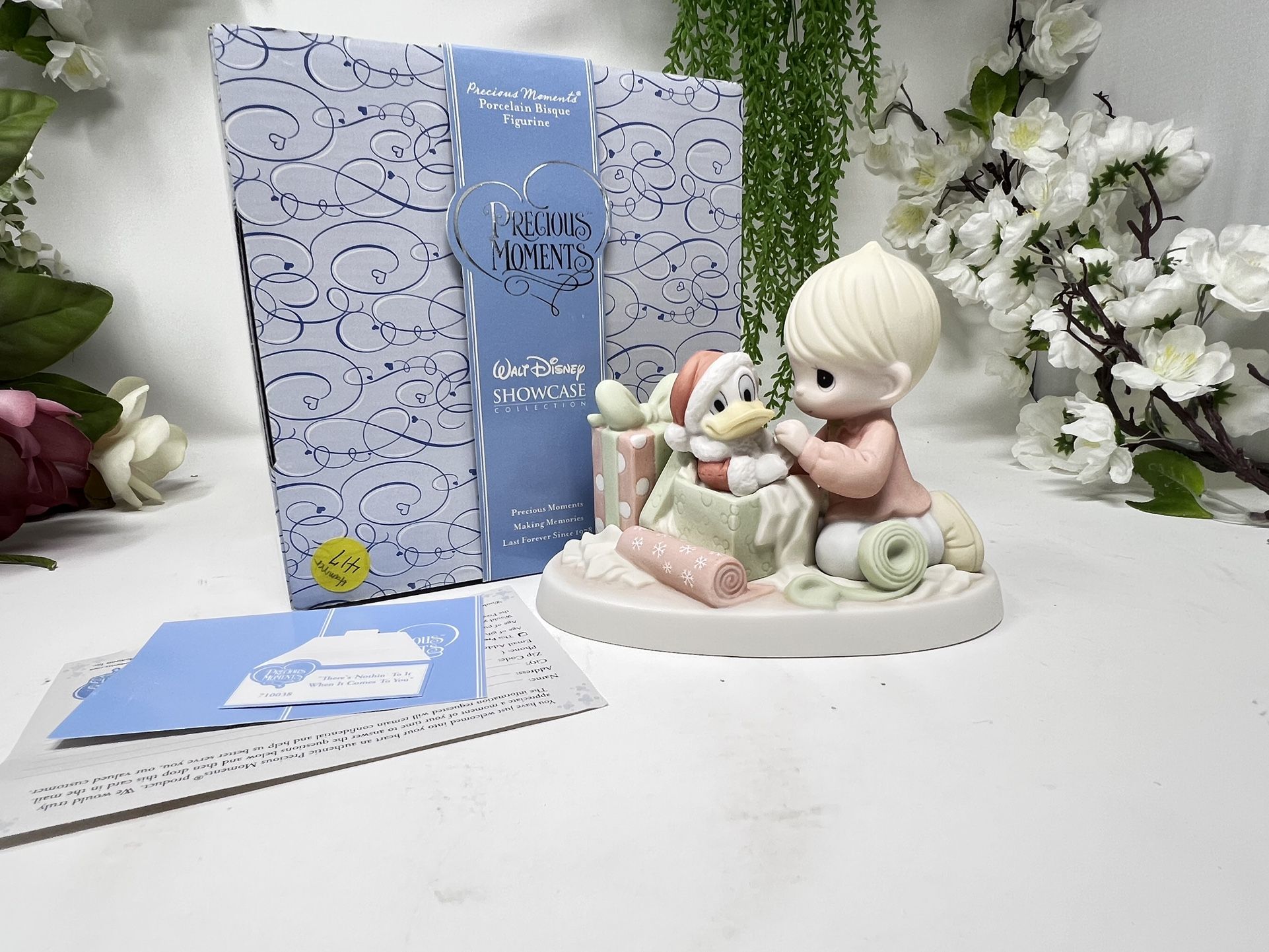 Precious Moments “There’s Nothin’ To It When It Comes To You” #710038 – 4” High, 6” Wide