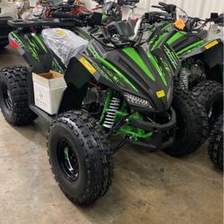 Youth 125 Atv With Speedo 