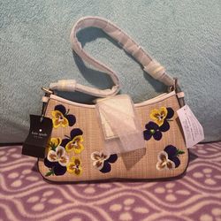 NEW UNUSED Kate Spade New York Pansy Strap Purse #KateSpade. 