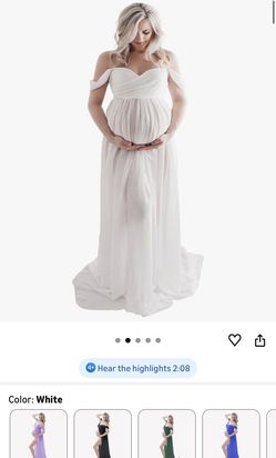Maternity Dress great for photoshoot, vestido maternidad