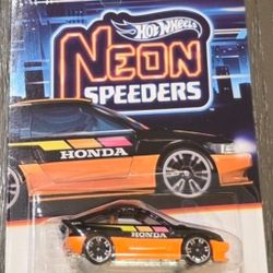 "Chase" '85 HONDA CR-X Hot Wheels 2025 NEON SPEEDERS 