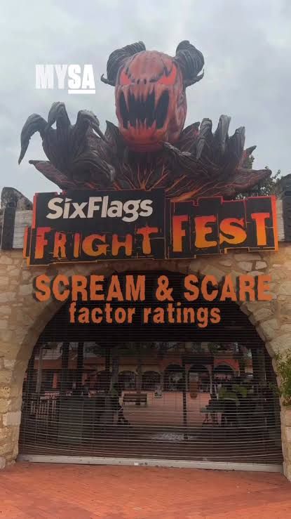 SIX FLAGS FRIGHT FEST👻