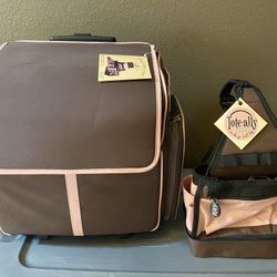 Scrapbook Organizer & Matching Craft Bag