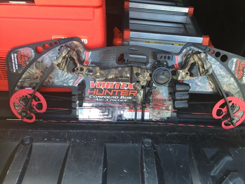 New 45-60 lb Vortex Hunter compound bow