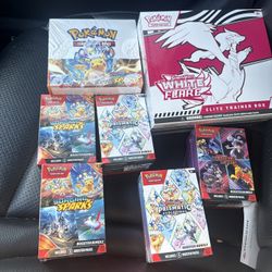 Pokemon White Flare DESTINED Rivals And Surging Sparks !