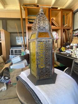 Vintage Moroccan style lamp
