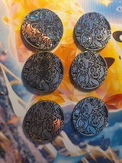 Set of 6 Galar starter coins