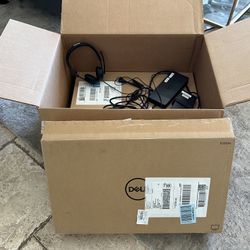 Dual Monitor Package - 2x Dell E2222H Monitors + Dock, Power Supply, Headset - NEW IN BOX