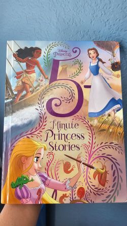 Disney Princess 5-Minute Princess Stories Book
