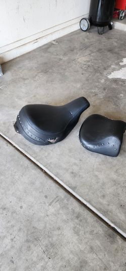 2 Psc Harley Davidson Bike Seat