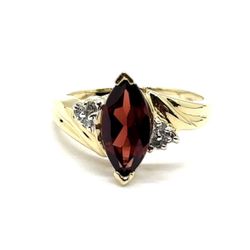 14K YG Diamond Stone Ring 0.6ctw EPJ030184