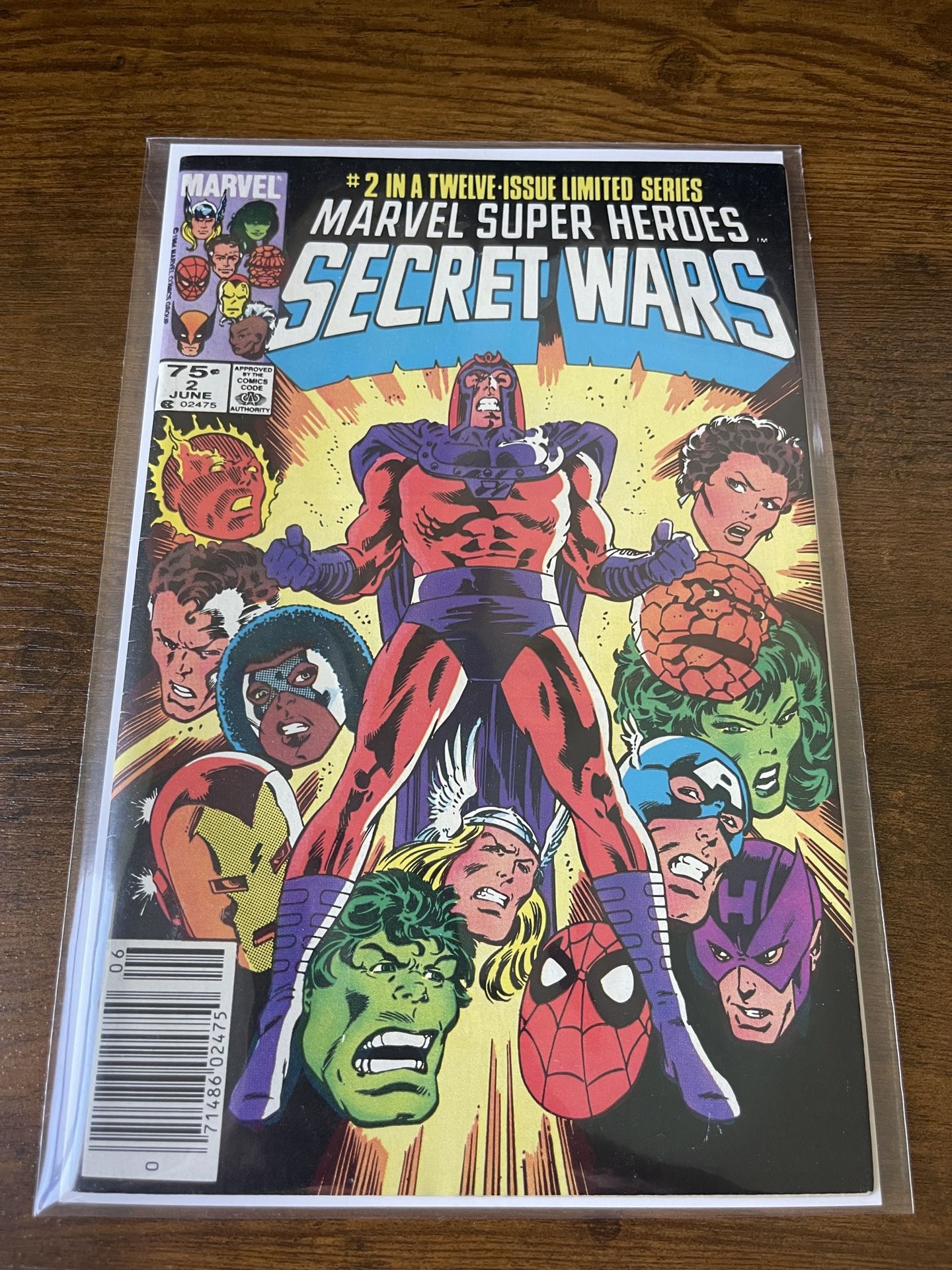 Secret Wars Vintage Comics 