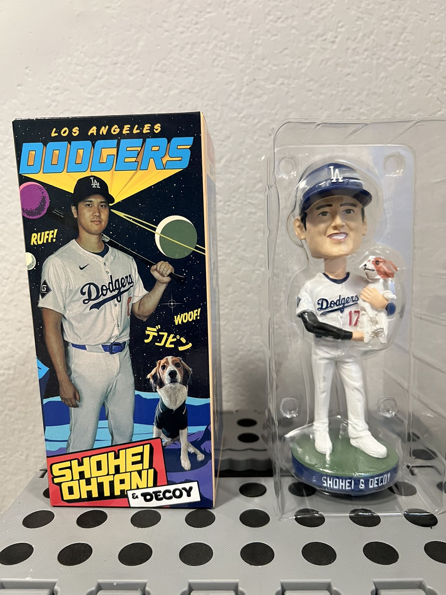 Ohtani and Decoy Bobblehead
