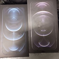 Empty IPhone 12 Pro Boxes 128gb😃😃😃😃