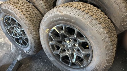 New 2026 F150 black wheels 18"