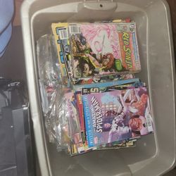 Comic books of variation from a collection