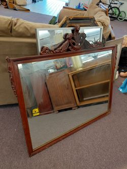 Hanging mirror 41x44