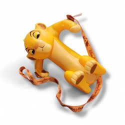 Disney Parks Animal Kingdom The Lion King Simba Popcorn Bucket w/ Lanyard