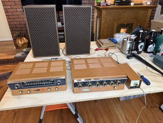 Complete 1960's Heathkit Tube Stereo System