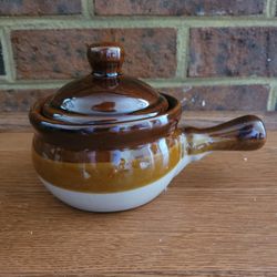 Individual French Onion Soup Crocks with Lids (EIGHT AVAILABLE)