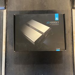 JL Audio JD1000/1 amplifier 1000 watts RMS monoblock bass amplifier