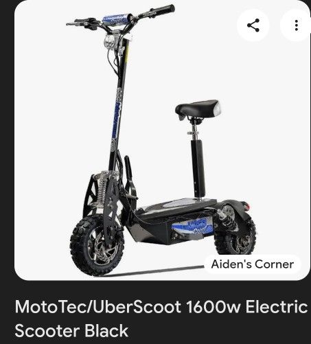 Used Scooter Mototec Pro 48v 12ah Adult