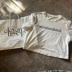 New Women’s Overstimulated Baby Tee