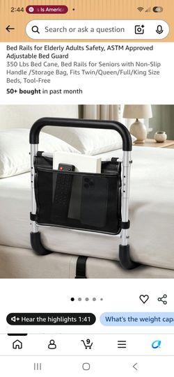 MedPro Bed Rail for Elderly Adults