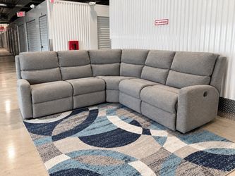 Gray Electric Recliner (Free Delivery) 🚚
