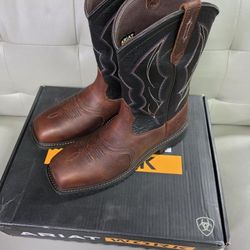 Ariat boots Rigtek H20 waterproof composite toe work boot size 12 D