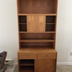 Vintage Danish Modern Teak Bookshelf by Ejsing Mobelfabrik