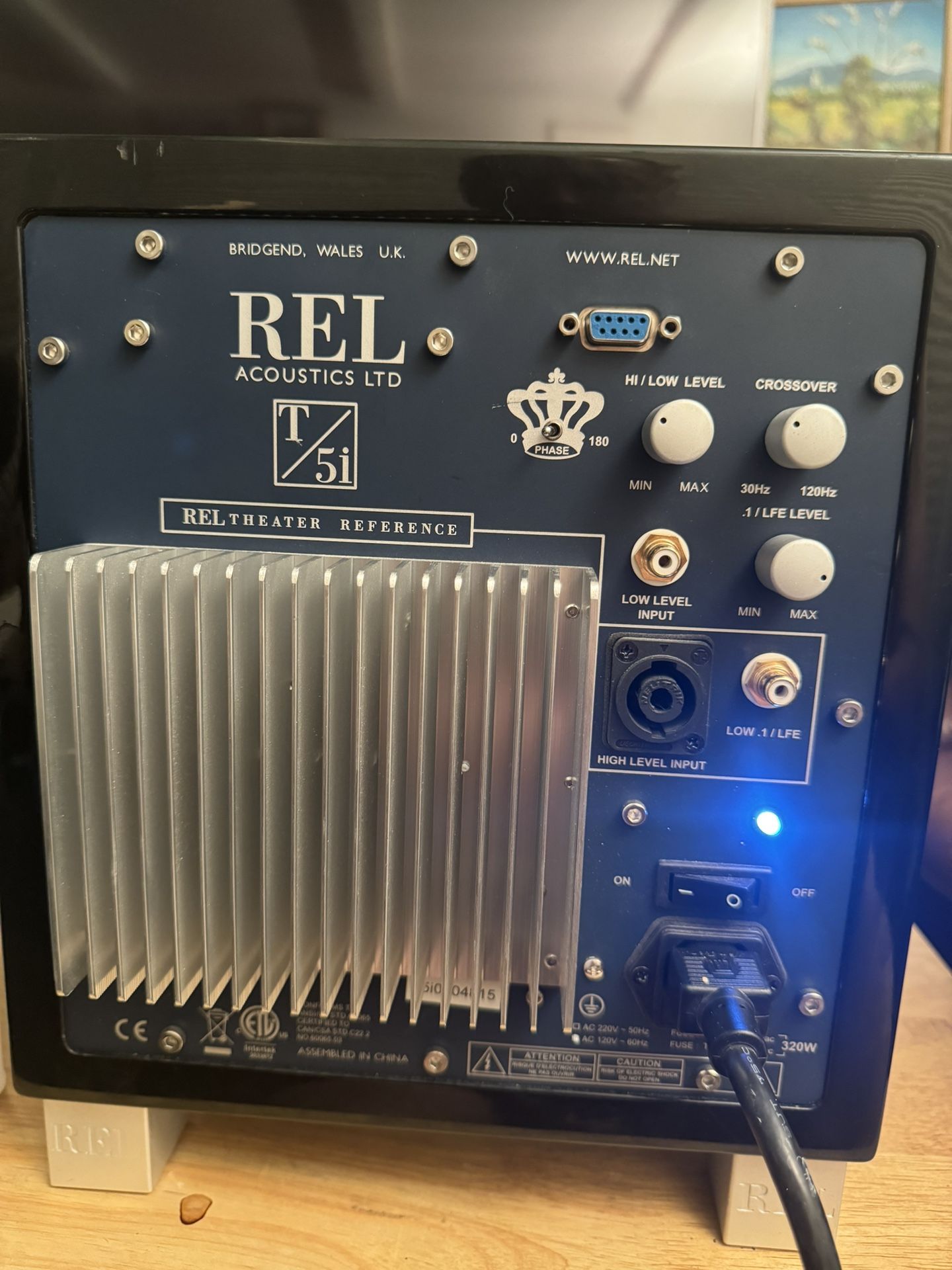 REL T5i subwoofer