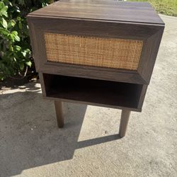 Modern Side Table With Storage