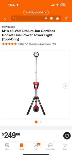 Milwaukee Job Site Light