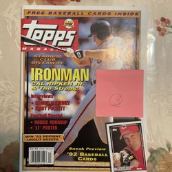Baseball magazine- Lot 8