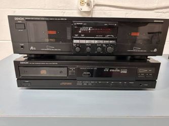 Denon Cassette Deck & CD Player / DRW-750 & DCD-610