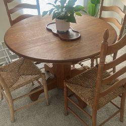 Dining Room Table + 4 Chairs  