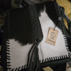 Cow Hide Purse