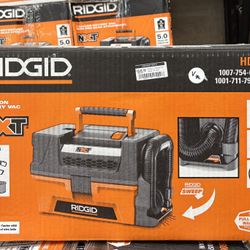 RIDGID 3 GALLON WET/DRY VAC (Used Like New)