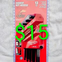 Milwaukee 13Pc. SAE L-Style Hex Key Set