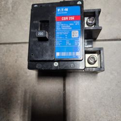 200 Amp 25 K 2 Pole Eaton Main Breaker