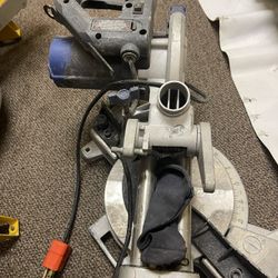 Kobalt 7 1/4" Compound Miter Saw 0358937 Single Bevel w Laser Guide  Swanky Barn