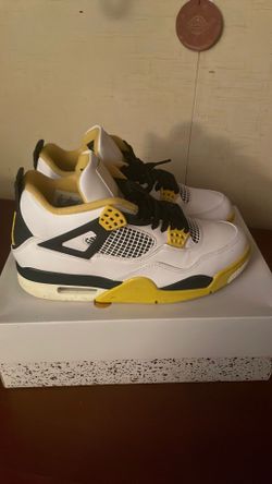 Authentic Jordan 4 vivid sulfur