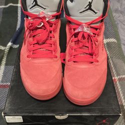Air Jordan 5 Red Suede 11.5 men's