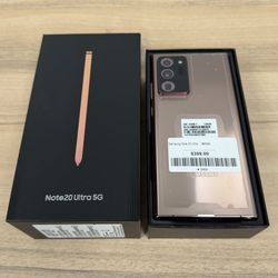 Samsung Galaxy Note 20 Ultra Unlock**Only $299