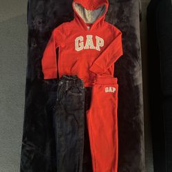 Gap Kids Toddler Size 5 Hoodie, Jeans, & Sweatpants 